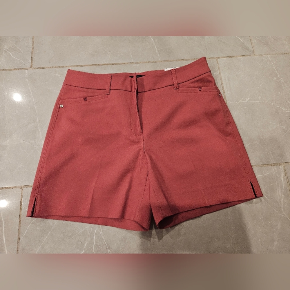 White House Black Market Burgundy Shorts